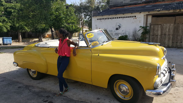 Mack in Havana, Cuba, April 28, 2017. Photo by Acacia Nunez. 
