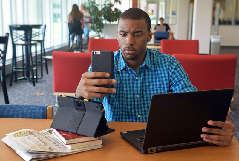 Student Tyler Turner Tech on Deck Story