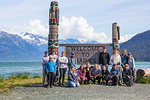 Amanda Gerni '19 in Haines, Alaska, summer 2016. Amanda Gerni '19 in Haines, Alaska, summer 2016.