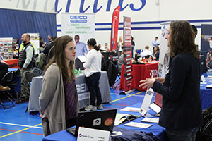 Virginia Wesleyan University’s Career Fair, March 8, 2018
