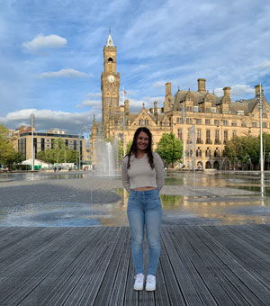 Meghan Pease in City Park, Bradford, England - September 2021 (Photo Taken by Taylor)