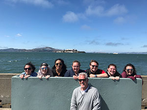 Criminal Justice students at Alcatraz, California, May 2016. Anonymous photographer.