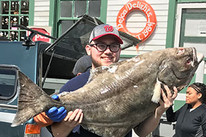 Austin Edmonds ‘20 (Communication) in Haines, Alaska, June 2017. Photograph by Prof. Lawrence Hultgren.