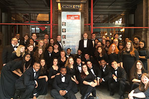 Virginia Wesleyan students at Carnegie Hall, 2014