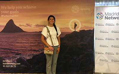 Matalus at the Ayming workshop in Madrid, Spain, July 3, 2019. Photograph by Loreto Perez. Matalus at the Ayming workshop in Madrid, Spain, July 3, 2019. Photograph by Loreto Perez.