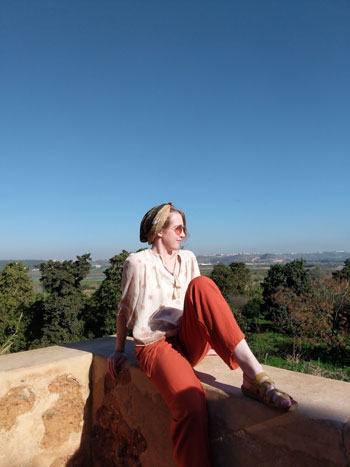 Brianna at the Chellah Necropolis, Rabat, Morocco, February 1, 2020. (Photo by Jazmine Banks).png Brianna at the Chellah Necropolis, Rabat, Morocco, February 1, 2020. (Photo by Jazmine Banks).png