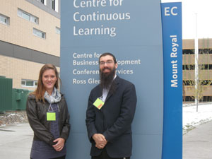 Ms. Jessica Landry with Dr. Joshua Weinstein at Under Western Skies 2 in Calgary, Alberta, October 2012. Ms. Alexis Brown, “Diversity and Workplace Conflict: Challenges and Solutions.” Paper presented at the International Business Research Conference, Las Vegas, October 2012. Faculty Mentor: Dr. Ehsan Salek, Department of Management, Business and Economics.
