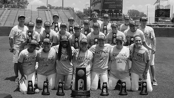 2018 NCAA National Championship Softball Team