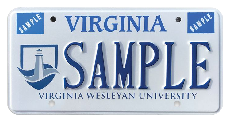 VWU license plate
