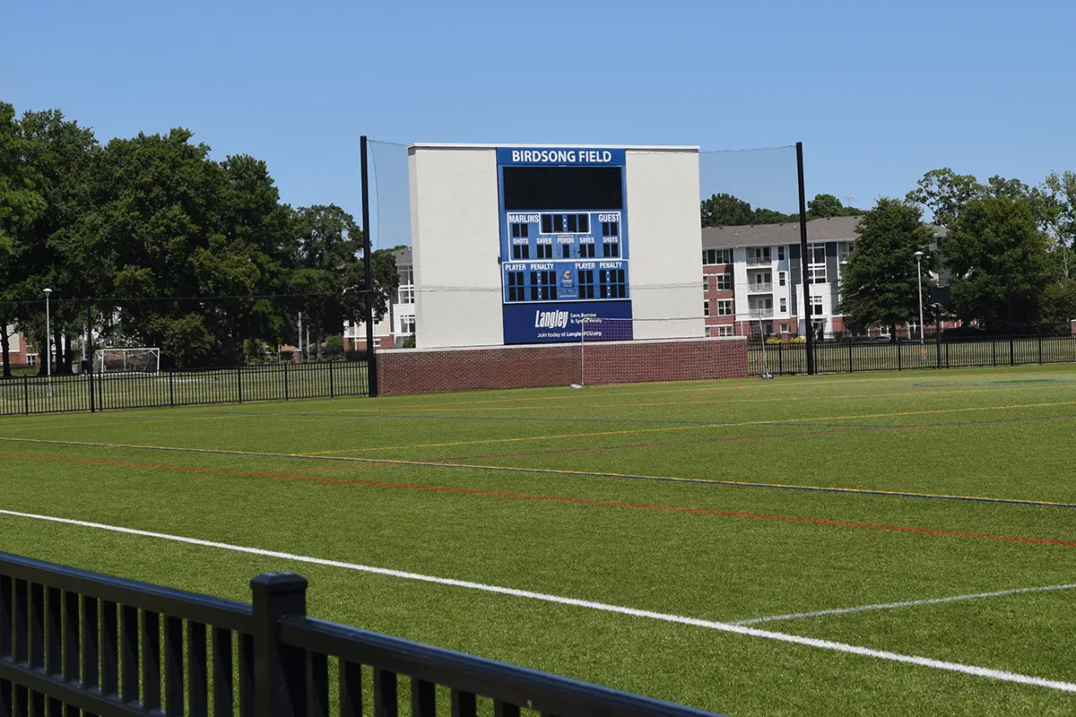  Birdsong Field photo of the scoreboard