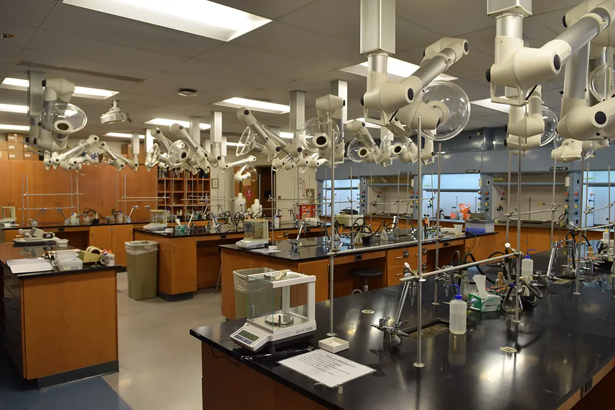 Science Hall renovation including new equipment