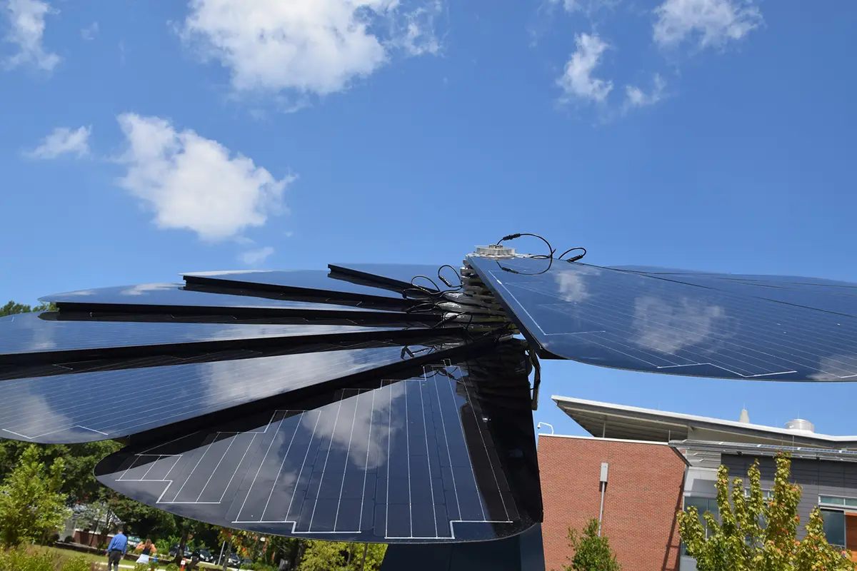 SmartFlower solar panel