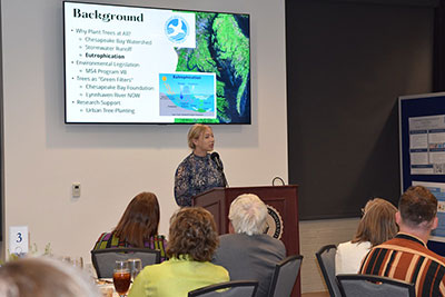 Abby Peterson wins Ryan Environmental Prize for excellence in research.