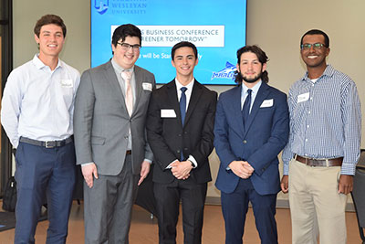 Student-led Marlin Business Conference brings speakers and special events to campus.