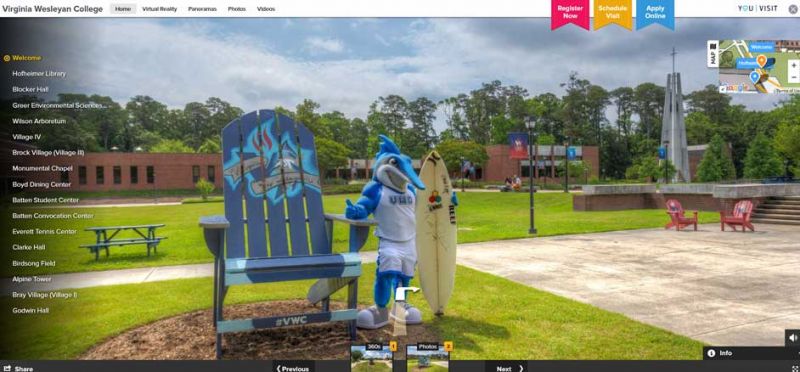 virginia wesleyan university virtual tour