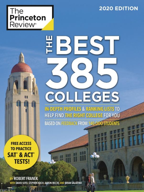 Princeton Review Best Colleges Cover