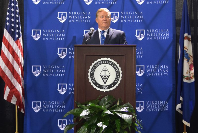 Virginia Wesleyan University President Scott D. Miller