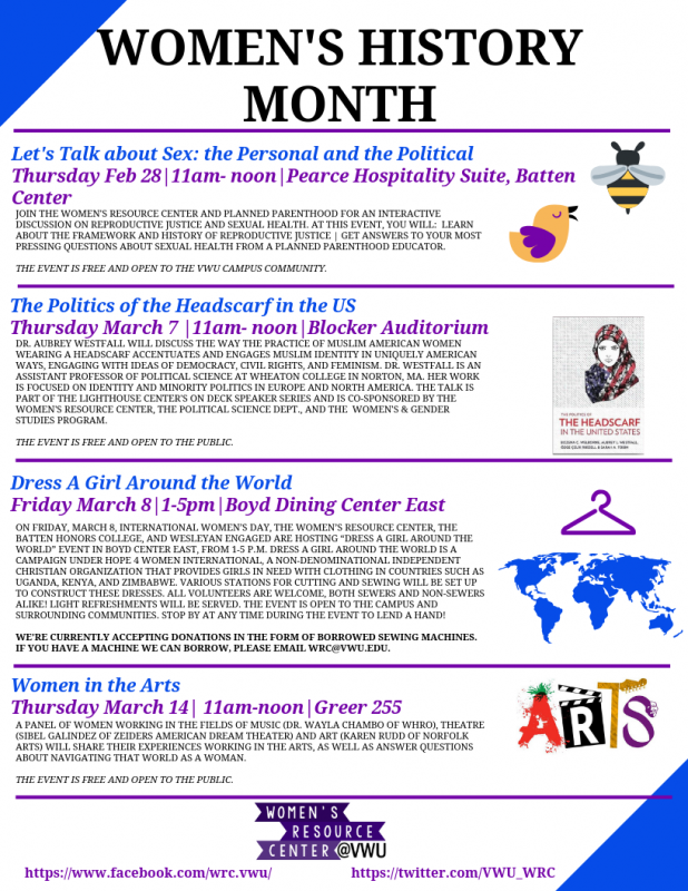 Women's History Month Poster