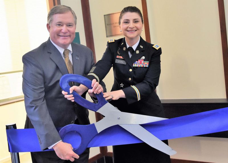 ROTC Ribbon Cutting Ceremony