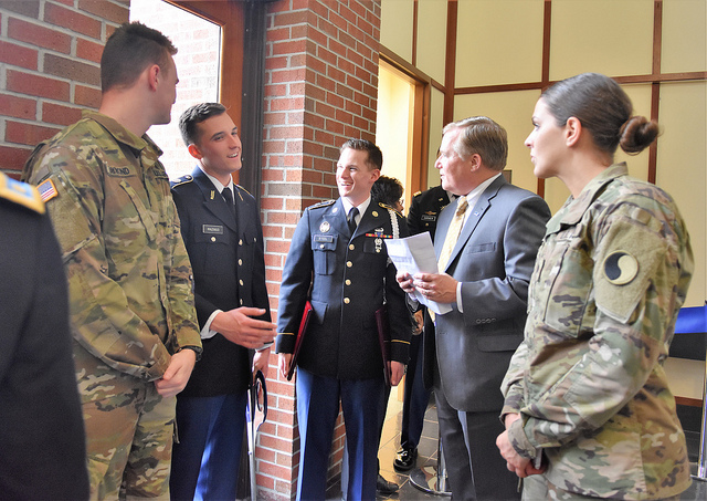 ROTC Office Opening