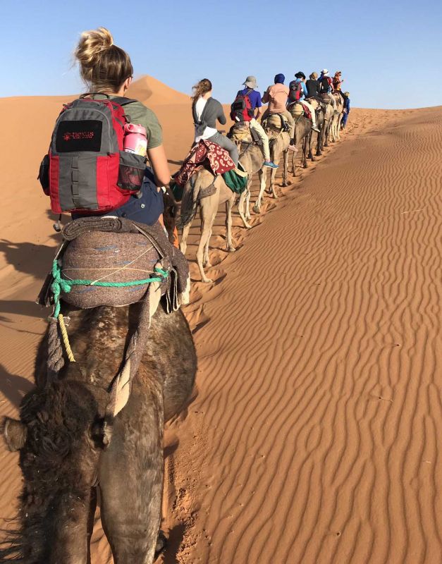 Cape Henry Collegiate seniors took a course at VWU to help prepare for their summer 2019 trip to Morocco.