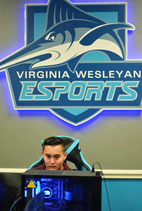 Virginia Wesleyan freshman Brandon Kwon will begin competing with the VWU esports team in January.