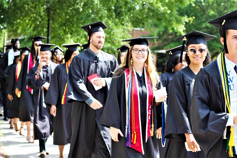 VWU graduates on Commencement Day 2019