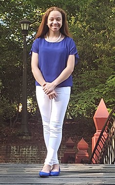 APRIL IS NATIONAL VOLUNTEER MONTH: Jennaphur Nixon '23 volunteers on campus and in the community.