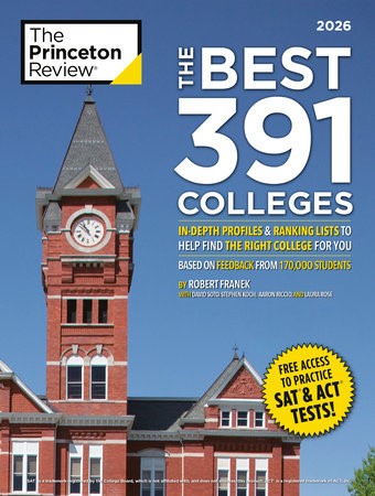 Princeton Review The Best 391 Colleges book cover